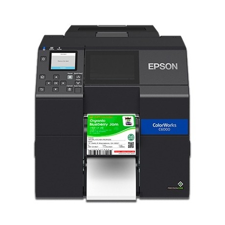 Inkjet color EPSON ColorWorks CW-C6000A - Cortador Automático